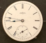 Antique 1888 Elgin Grade 95 Pocket Watch Movement Running Ticks 6S 7J Usa. Fixed Price $29.95.