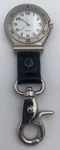 Croton Wilderness Clip Compass Watch Silver Tone Leather Pocket New Battery. Fixed Price $28.99.