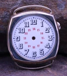 Nos Swiss WW1 Military Trench Wrist Watch Case & Dial 33X39.5MM 24HR (ei). Fixed Price $103.13.