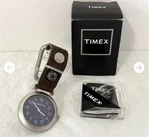 Vintage New 90 Timex Expedition Pocket Watch Bonus Compass Carabiner. Fixed Price $100.00.