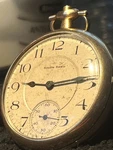 Antique 1921 South Bend 219 19J Model Gf 20 Year Open Face Pocket Watch. Fixed Price $165.00.