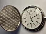 Tissot Savonnette 48.5MM Stainless Steel Quartz Pocket Watch With Box. Fixed Price $210.00.