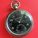 Moeris Gstp British Army Issue Pocket Watch Black Dial Broad Arrow M23050 WW11. Fixed Price $142.66.