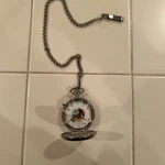 John Deere Mens Pocket Watch Farm Tractor Compact Utility Holds Time. Fixed Price $21.00.