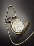 Vtg Remington Pocket Watch - Duck Hunter 14 Chain. Fixed Price $19.00.