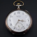 Antique Zenith Grand Prix Paris Silver 800 Pocket Watch Jos Schuster Runs Winds. Fixed Price $568.99.