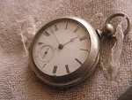 Antique Springfield Illinois Columbia Key Wind Pocket Watch. Fixed Price $249.95.