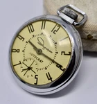 Vintage Mcm Mid. Mod. Ingraham Autocrat Dollar Pocket Watch - Good Running. Fixed Price $35.00.