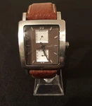Kenneth Cole Men KC1341 Multifunction Brown Dial And Leather Strap Watch. Fixed Price $70.00.