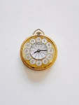 Vintage Swiss Lucerne Ladies' Mechanical Open-face Pocket Watch, 36MM Case,. Fixed Price $41.25.