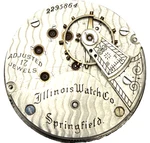 Illinois Pocket Watch Movement 17 Jewels 18S Model 6 Grade 79 Parts Or Repair. Fixed Price $74.99.
