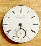 Joseph Johnson Liverpool Key Wind Pocket Watch Movement Railway Time Keeper. Fixed Price $24.50.