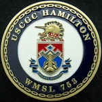 United States Coast Guard Cutter Uscgc Hamilton Wmsl 753 Challenge Coin V1. Fixed Price $24.99.