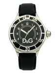 D&g Dolce Gabbana Unisex DW0509 Anchor Ceramic Rotating Bezel Black Strapwatch. Fixed Price $192.13.