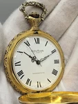 Swiss N. Mint Andre Rivalle 17 Jewels Pocket Watch Incabloc Bird Dog & Duck. Fixed Price $249.99.