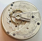* 1890 18S Waltham Gr. 1883 11J Pocket Watch Frosted Movement Parts L3. Fixed Price $34.99.