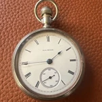 Vintage Illinois Pocket Watch Grade Iwc Model 3 18S 1889 7J Swing Out Case Runs. Fixed Price $195.00.