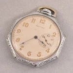 Waltham Seaside 6 Size 15 Jewel Pocket Watch Illinois Spartan Case - XC278. Fixed Price $124.99.