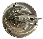 Vintage Waltham Wm.ellery 18S 11J Hunting Pocket Watch Movement Lot.wf. Fixed Price $49.99.