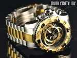 Invicta Men 52MM Reserve Shark Gray Excursion Touring Swiss Chrono Tt Watch. Fixed Price $179.99.