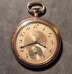 Elgin 15 Jewel Pocket Watch C1920S Fortune Gold Filled Case Runs Canada. Fixed Price $146.70.