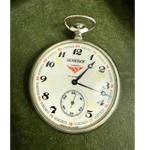 Vintage Serkisof Demiryolu Mechanical Pocket Watch 18 Jewels Ussr. Fixed Price $75.00.