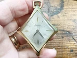 Vintage Endura Swiss Pendant Necklace Watch Gold Tone. Fixed Price $10.99.