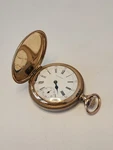 Beautiful 1903 Antique Waltham Gold In Color Hunter Pocket Watch Read!!!. Fixed Price $249.99.