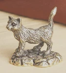 Cat Statue Antique Victorian Hello Gold Lustre Vintage Pussy Kitty Kitten Uk. Fixed Price $21.67.