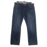 Levis 514 Mens Slim Straight 36X30 Jeans, Side Snap Belt, Zipper Rear Pockets. Fixed Price $11.40.