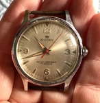 Belforte Men Watch 17 Jewels Works Parts Repurpose. Fixed Price $40.00.