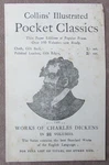 C1903 Advertising Flyer Collins Illust Pocket Classics Works Of Charles Dickens. Fixed Price $8.00.