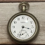 Antique 1896 New York Standard 18S 7J Pocket Watch Silveroid Lever Case Parts. Fixed Price $59.99.