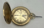 Bulova Accutron Dual Day 43MM Quartz Gold Pendant Pocket Watch. Fixed Price $99.00.
