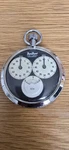 Super Rare Vintage Hanhart 7 Jewels Additions Stopwatch 60 Min 55 Mm Case, 1965.. Fixed Price $160.13.