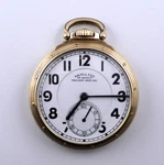 Hamilton Pocket Watch Size 16S Grade 950B Railway Special 23J Serviced. Fixed Price $1350.00.