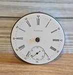 Antique Pocket Watch Movement American Waltham Co. 10355282 Produced 1901. Fixed Price $180.00.