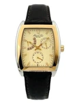 Kenneth Cole KC1433 Bicolour Gold Dial Multifunction Brown Leather Strap Watch. Fixed Price $169.80.