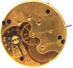 1885 Elgin Pocket Watch Movement 1555905 Grade: 94 8S 11J (sa). Fixed Price $24.95.