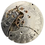 Antique 6S 1907 Waltham 16J Hunter Pocket Watch Movement Lady Usa. Fixed Price $79.10.