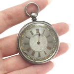 Andre Mathey Antique Fine Silver Open-face Pocket Watch #55839. Fixed Price $499.95.