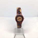 Tense Women's Wooden Watch Two-tone Oval Case Analog Eco-friendly. Fixed Price $60.00.