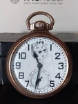 Antique 1928 Elgin B.w. Raymond Wind-indicator Railroad-grade Pocket Watch. Fixed Price $875.00.