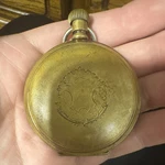 Elgin Gold Filled Full Hunter Pocket Watch Roman 847928. Fixed Price $175.00.