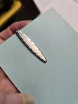 Mens Swank Silver Tone 1.5 Inch Tie Clip / Bar. Fixed Price $7.99.