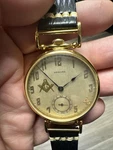 1921 E. Howard & Pocket Converted To Wristwatch - Sn 35229. Fixed Price $625.00.