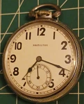 Vintage 1940 Hamilton 16S 2974B 17 Jewel Us Military/government Pocket Watch. Fixed Price $424.99.