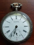 Vintage Edgemere Private Label Chicago, Illinois Pocket Watch 7 Jewels - Vgc. Fixed Price $109.95.