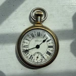 Westclox Vintage The Conductor Pocket Watch; Intermittently Working - See Desc. Fixed Price $20.00.