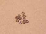 Lot Of 10 Nos Illinois 16S Pocket Watch Hole Jewels Parts/repairs Spares. Fixed Price $27.95.